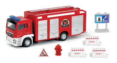 MAN FIRE ENGINE PLAYSET