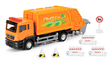 MAN GARBAGE TRUCK PLAYSET