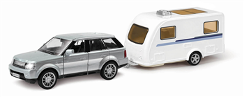 Land Rover Range Rover with Caravan