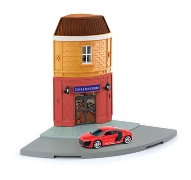 Street Corner with Audi R8 V10