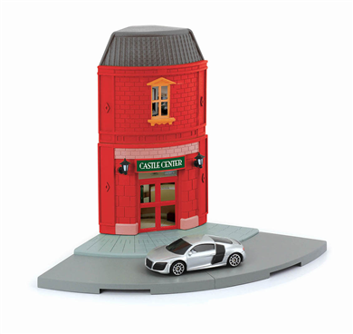 Street Corner with Audi R8 V10