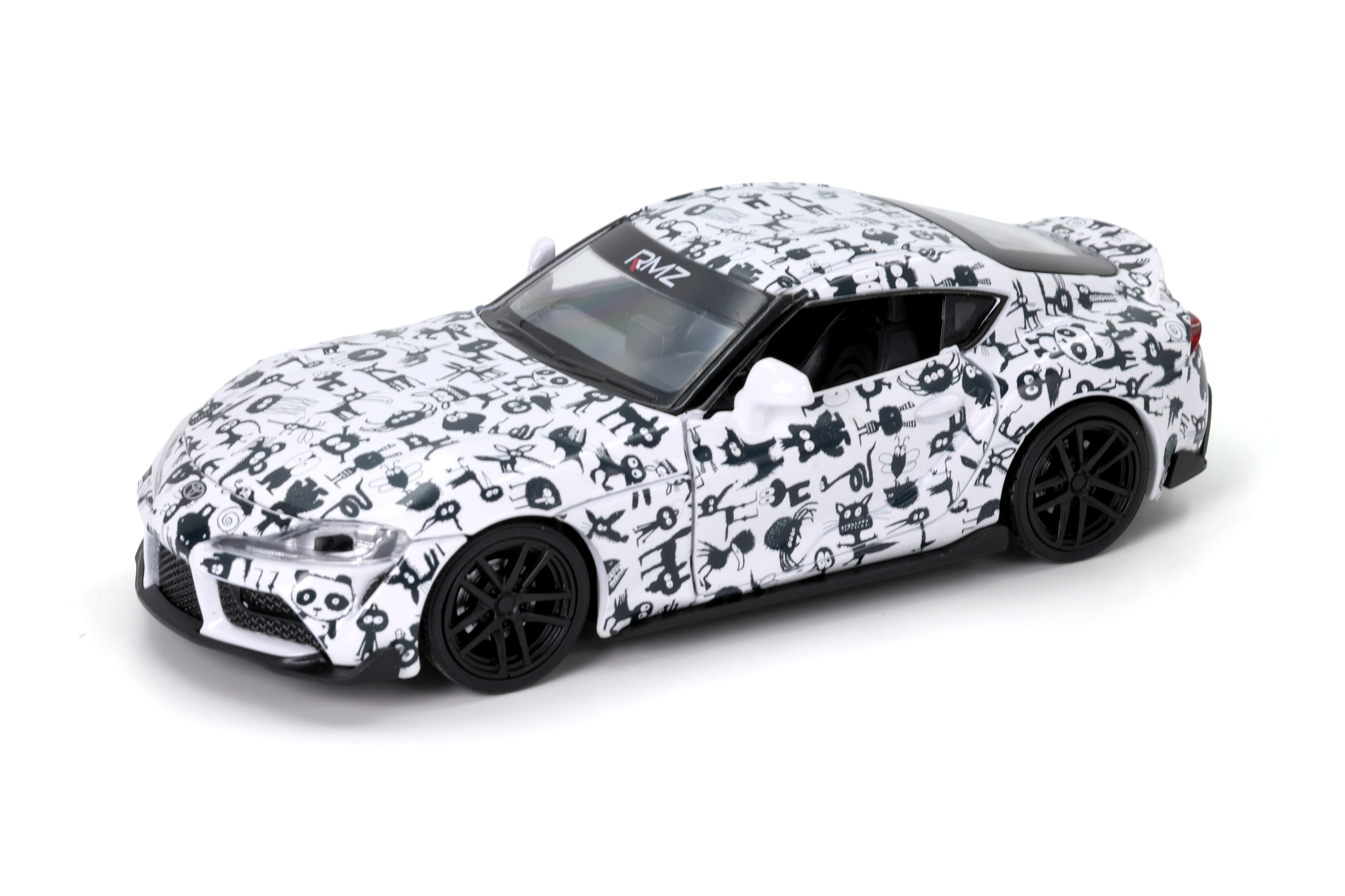 1:32 Toyota Supra x Matthew Langille (White - Animals)