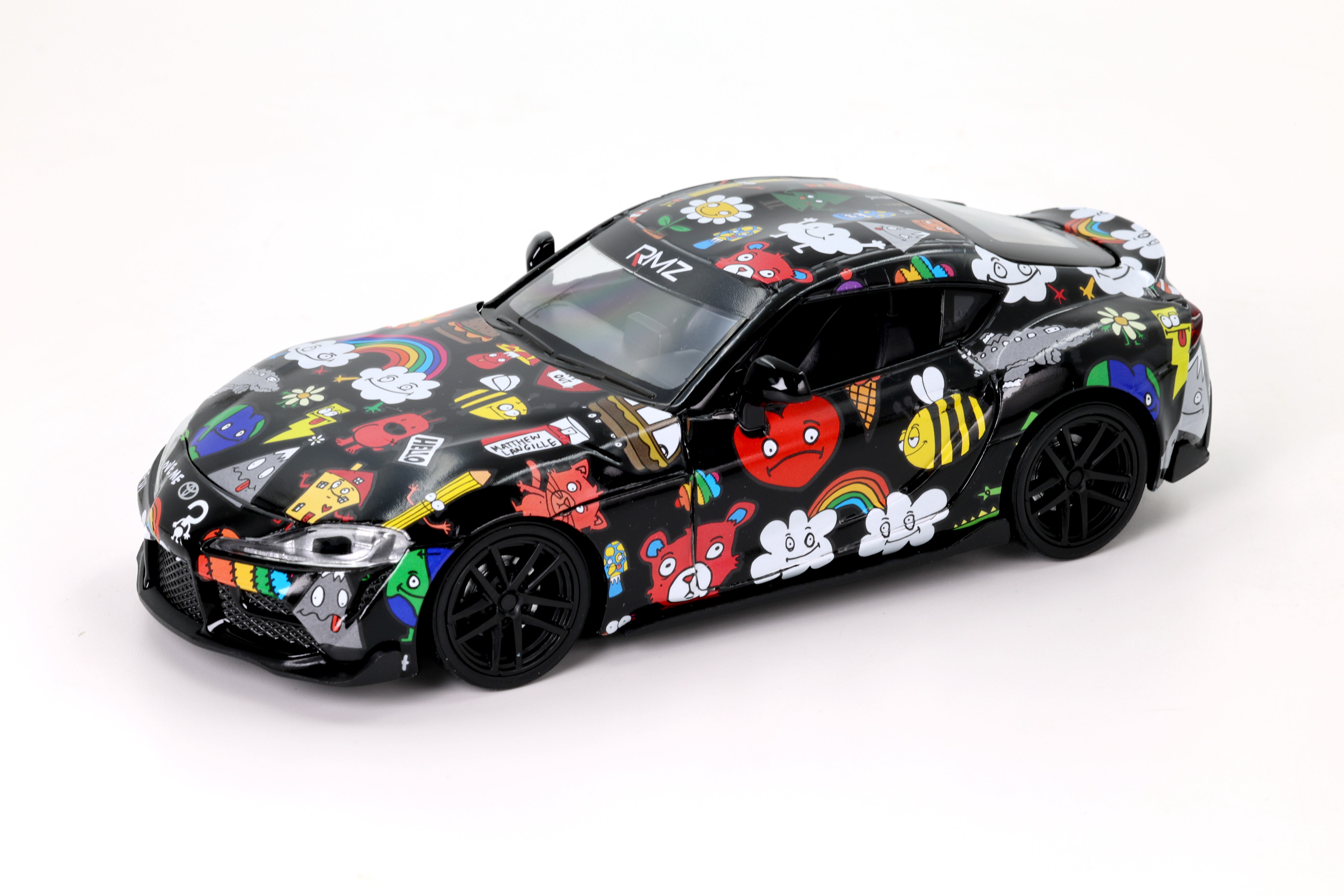 1:32 Toyota Supra x Matthew Langille (Black - Earth)